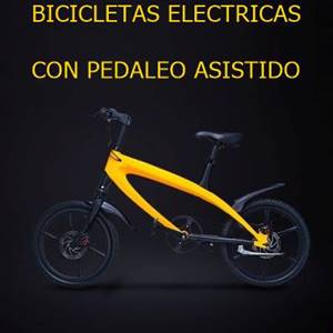 Bicicletas eléctricas con pedaleo asistido.